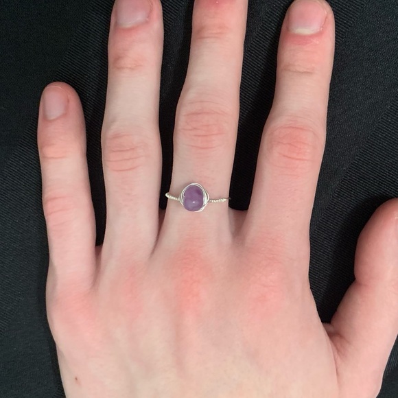 Mystery set of 2 wire wrapped rings! You choose size, style is a suprise💍 - Picture 2 of 5